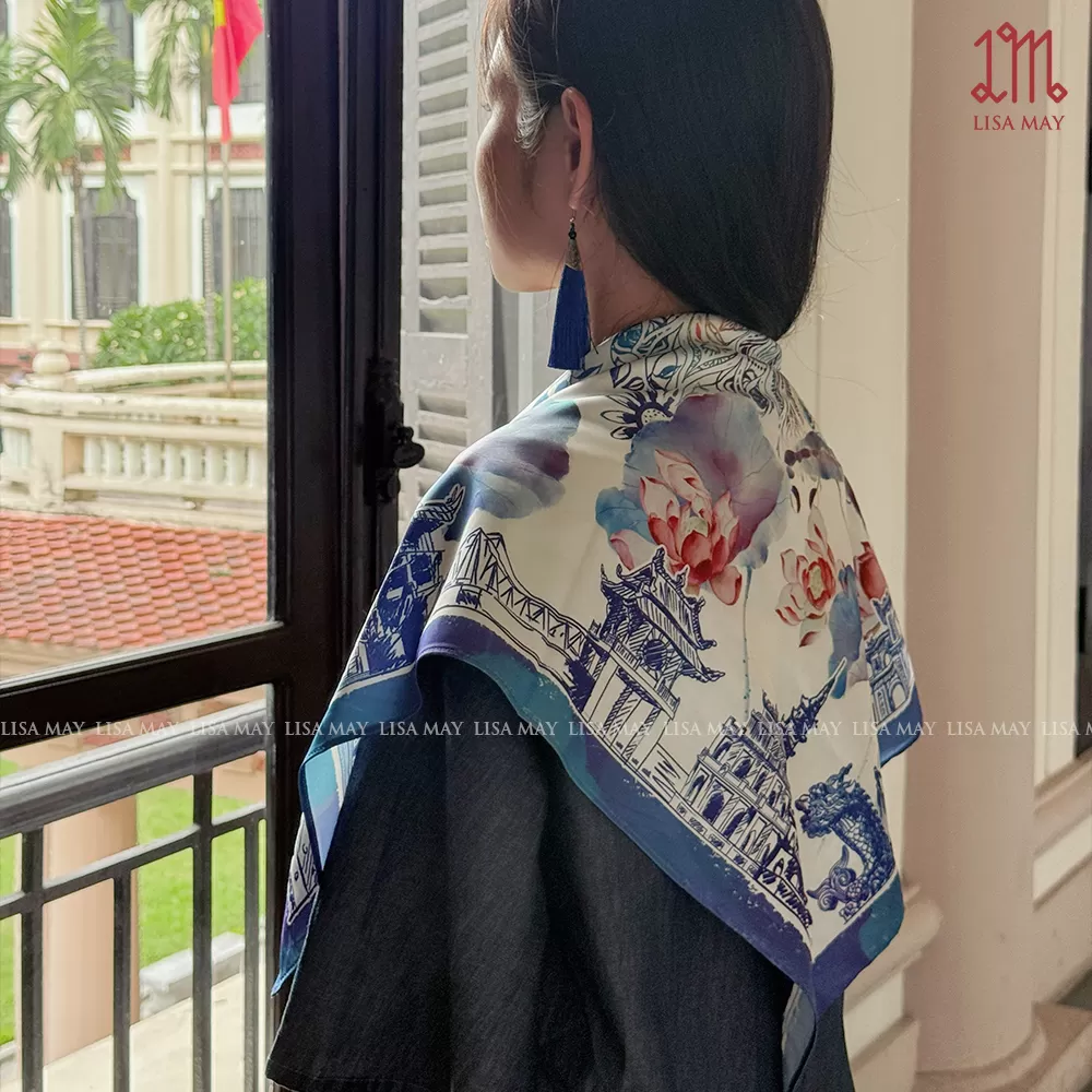 Khăn lụa 