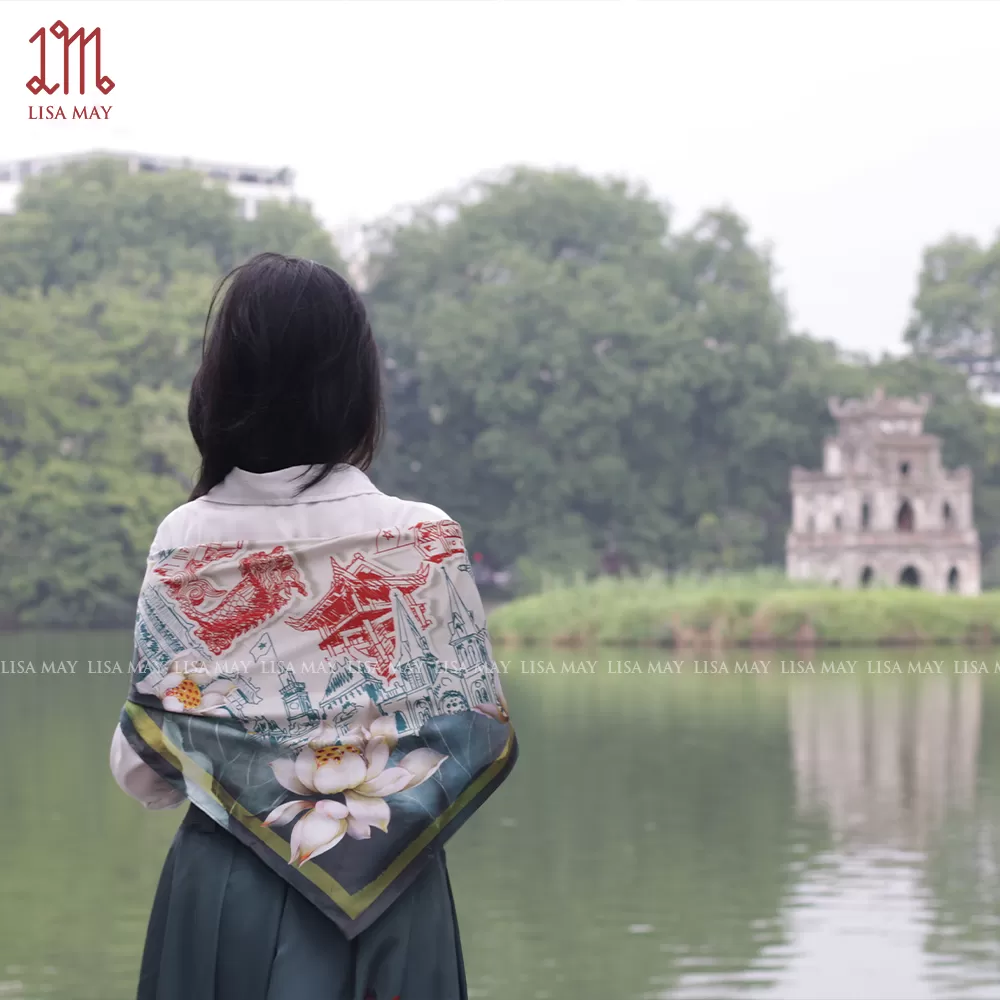 Khăn lụa 
