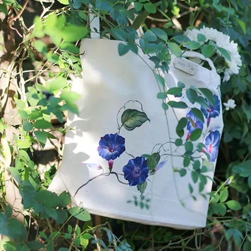 Túi vải hoa loa kèn