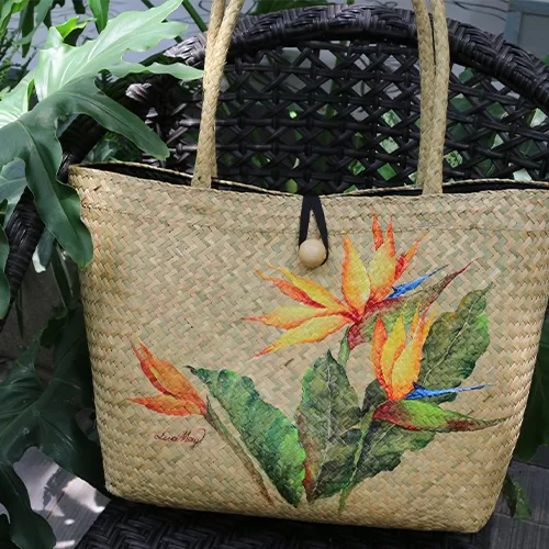 Túi cói hoa thiên điểu