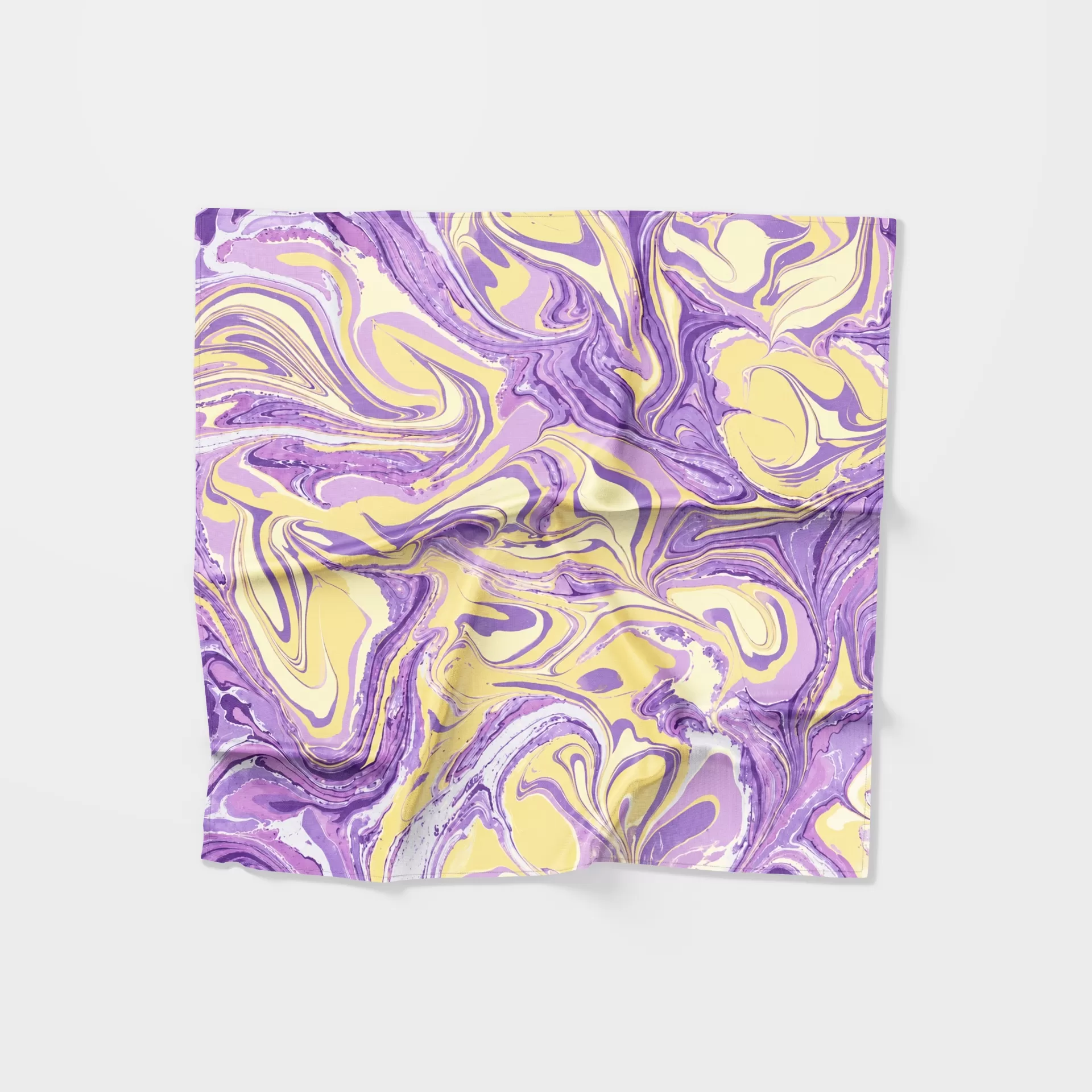 Khăn lụa thủy ấn: Lilac Whisper - Khởi Sinh (HKV-EB-1)