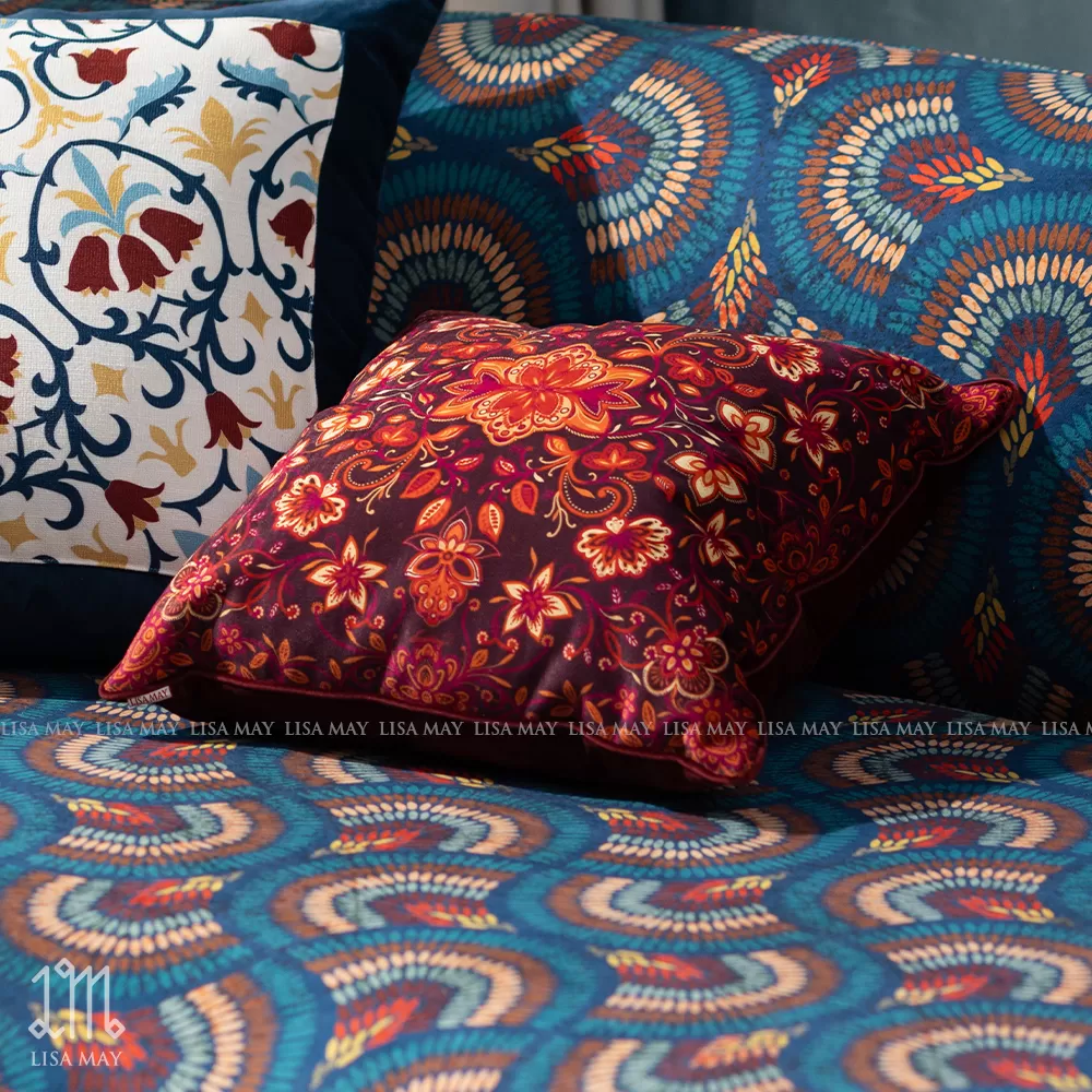 Gối vuông họa tiết phong cách Boho (DG-T1)