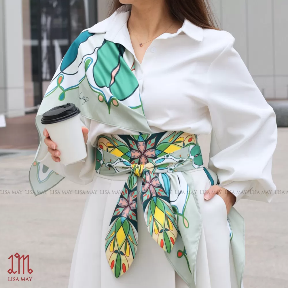 Thắt lưng Obi thiết kế họa tiết (DLT-T003)