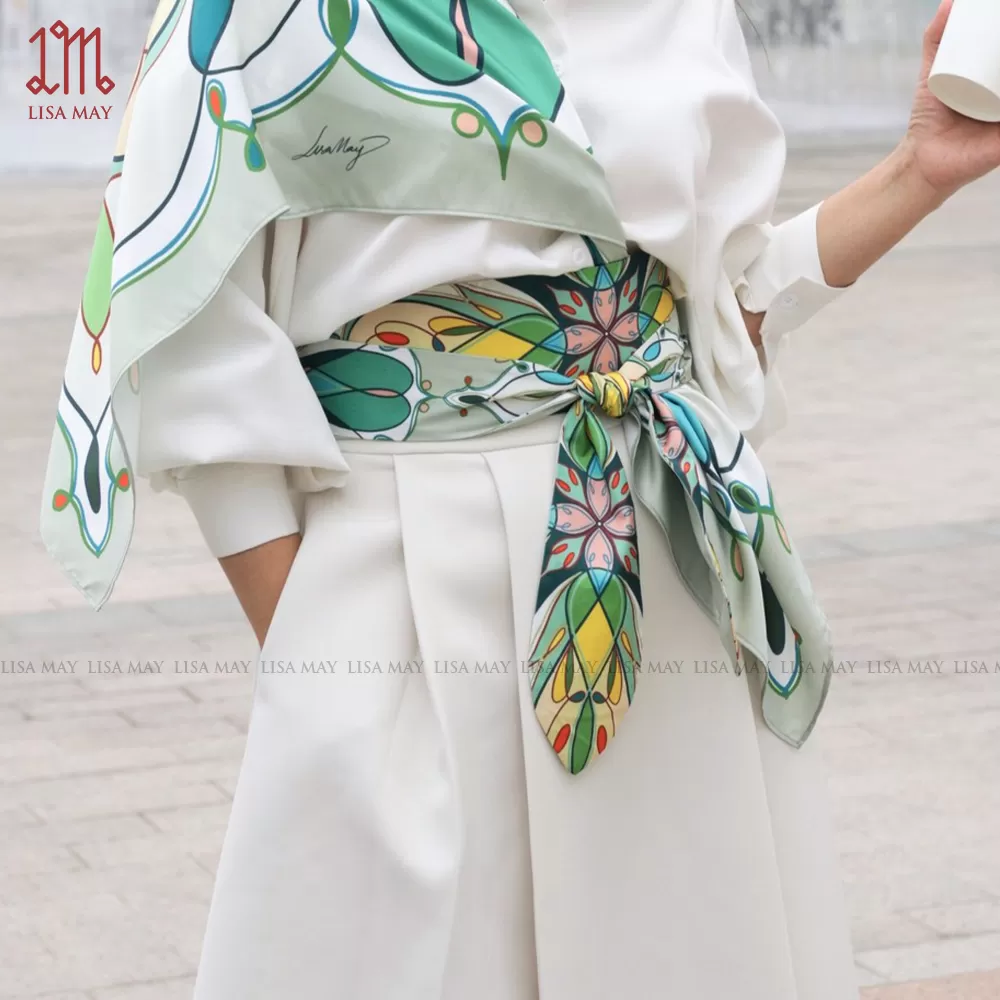 Thắt lưng Obi thiết kế họa tiết (DLT-T003)